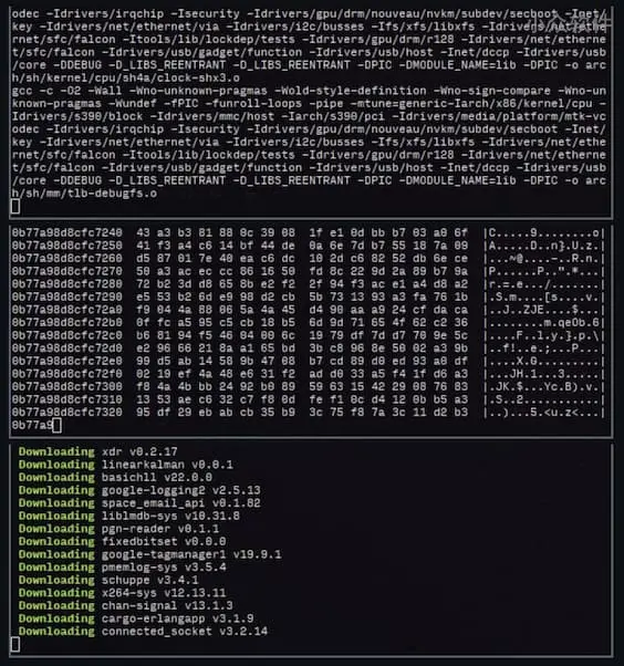 Genact 1.2.2 – 假装电脑很忙,毫无用处的程序员忙碌状态生成器