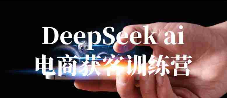 DeepSeek ai电商获客训练营